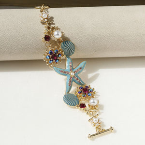 TURQUOISE SHELL BRACELET