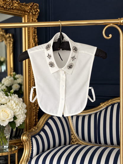 CRYSTAL SHIRT BIB