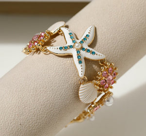 PINK SHELL BRACELET