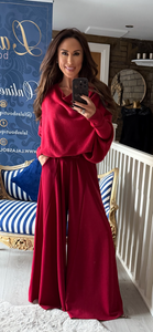 ROUGE ASYMETTRIC JUMPER