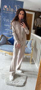 TAUPE KNITTED CO-ORD