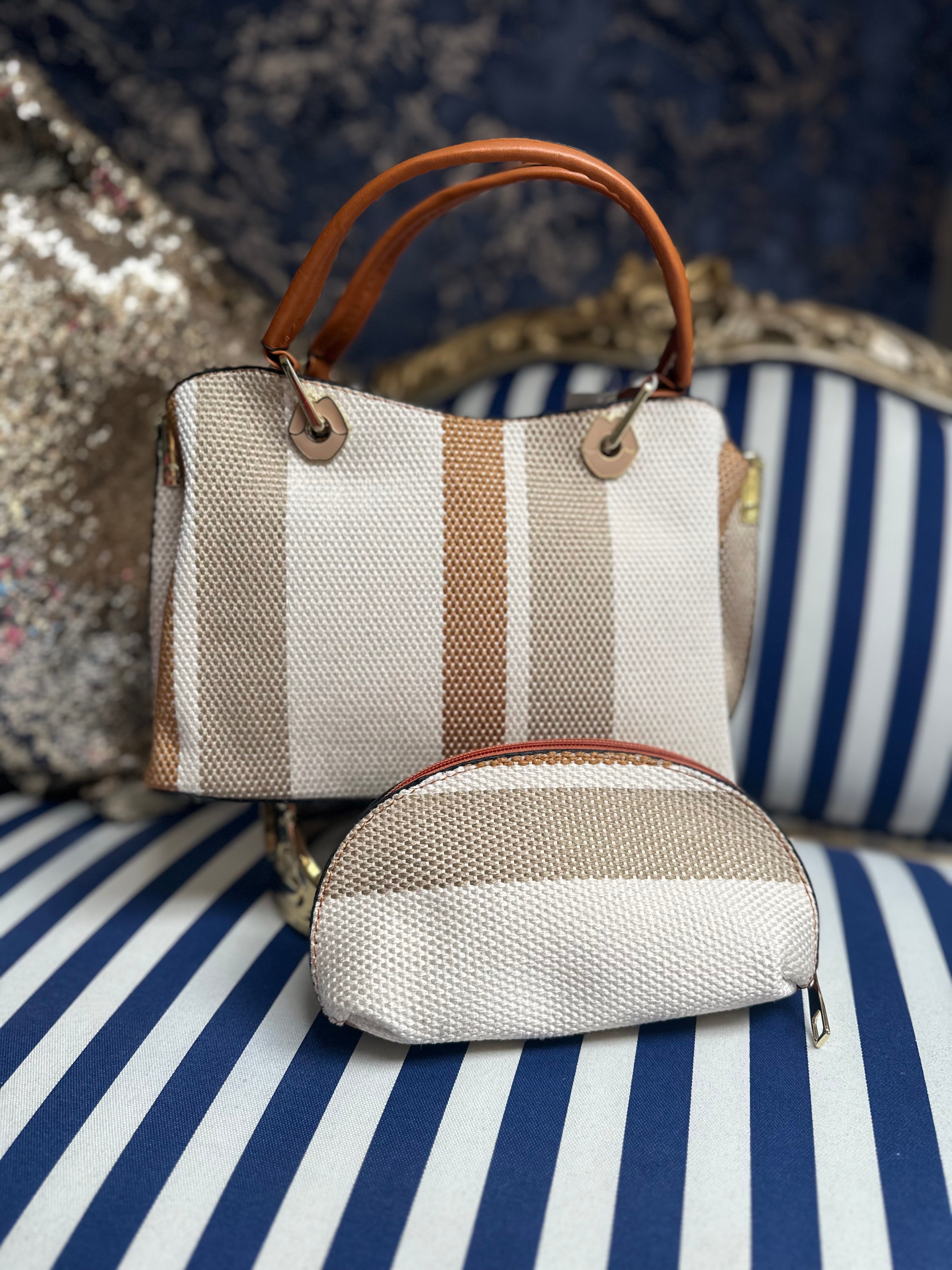 WEAVE STRIPE BAG