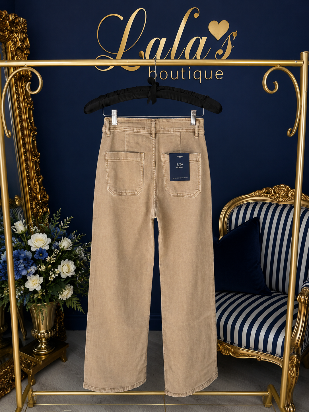 BEIGE SARAH JOHN JEANS