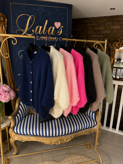 MOHAIR CARDIGAN
