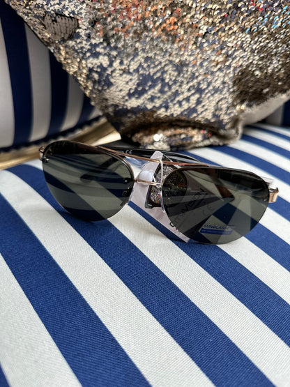 RIMLESS AVIATOR SUNGLASSES