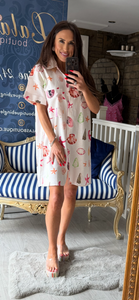 SHELL SHIRT DRESS