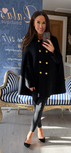 MILITARY WOOL CAPE