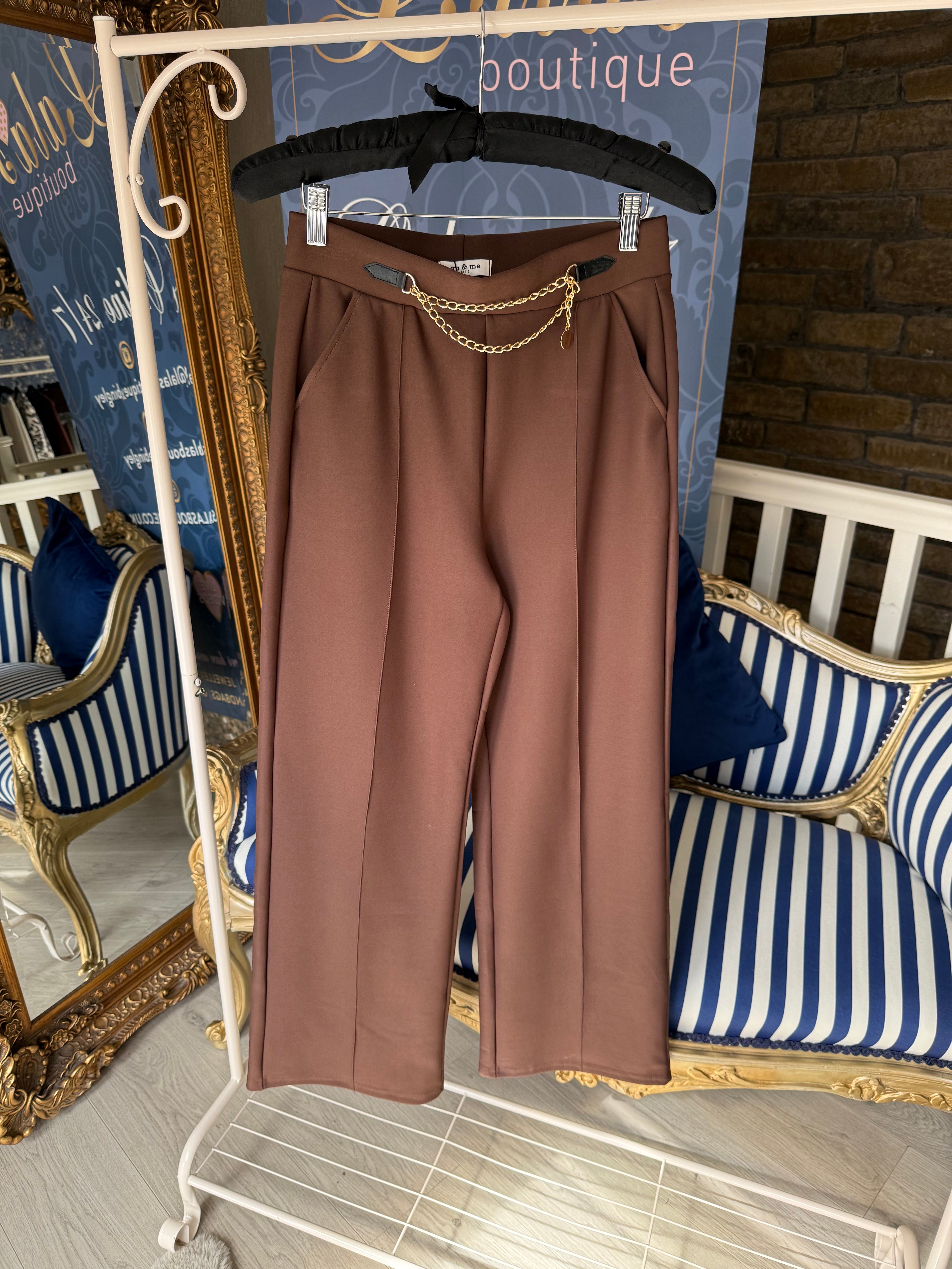 CHOCOLATE CHAIN BELT JOGGER