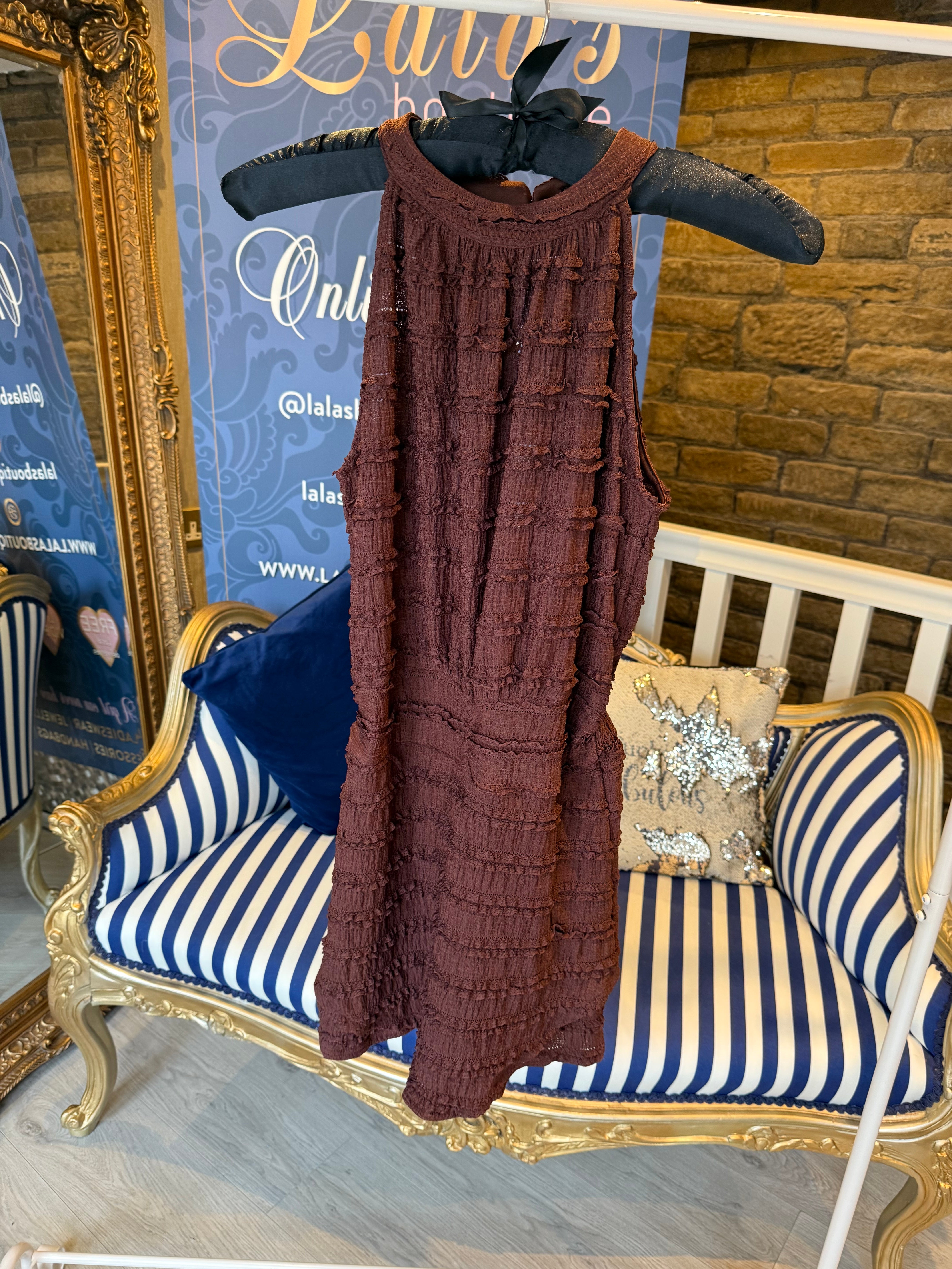 CHOCOLATE SKORT PLAYSUIT
