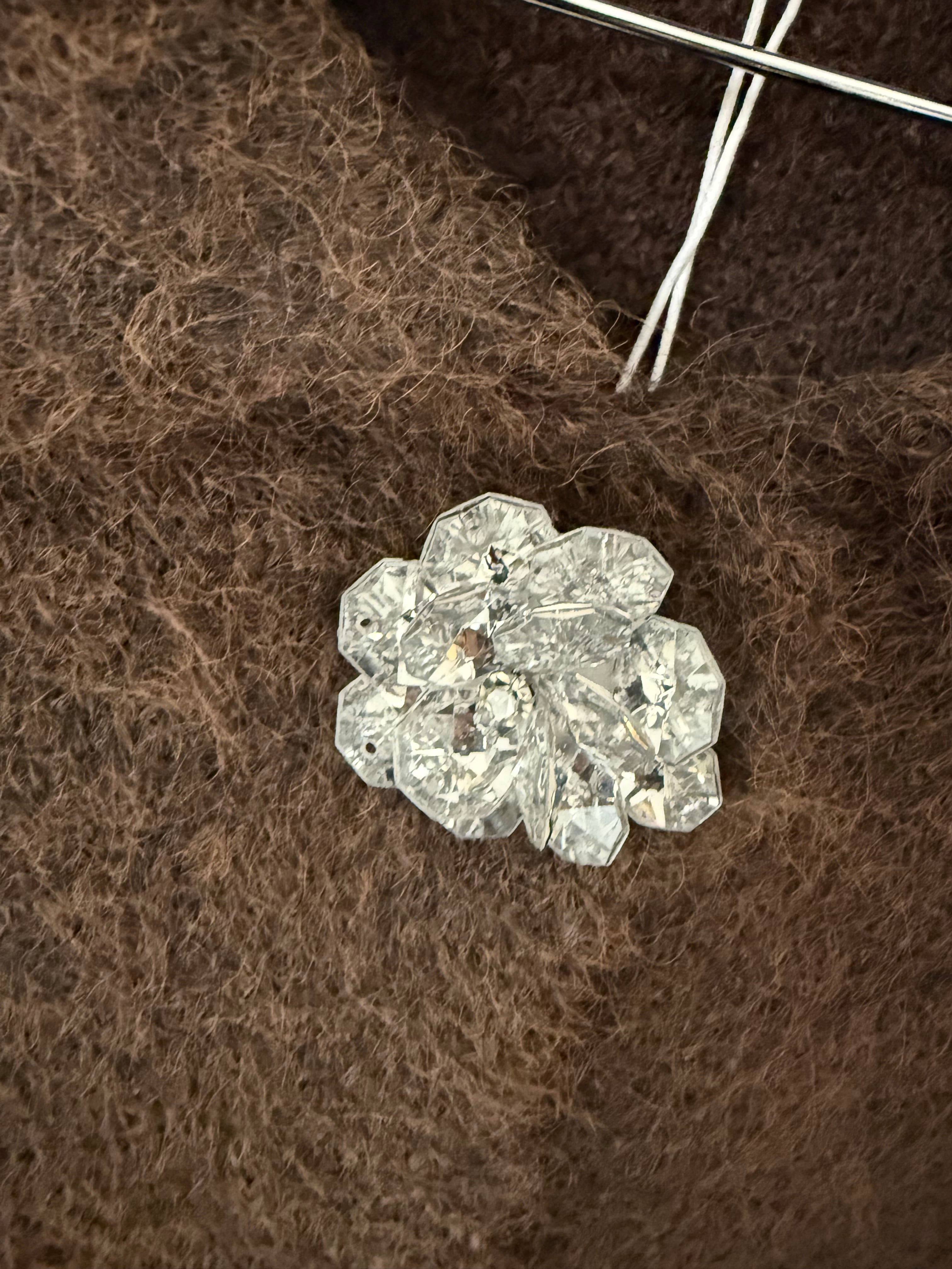 CHOCOLATE JEWEL BUTTON JACKET