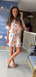 SHELL SHIRT DRESS