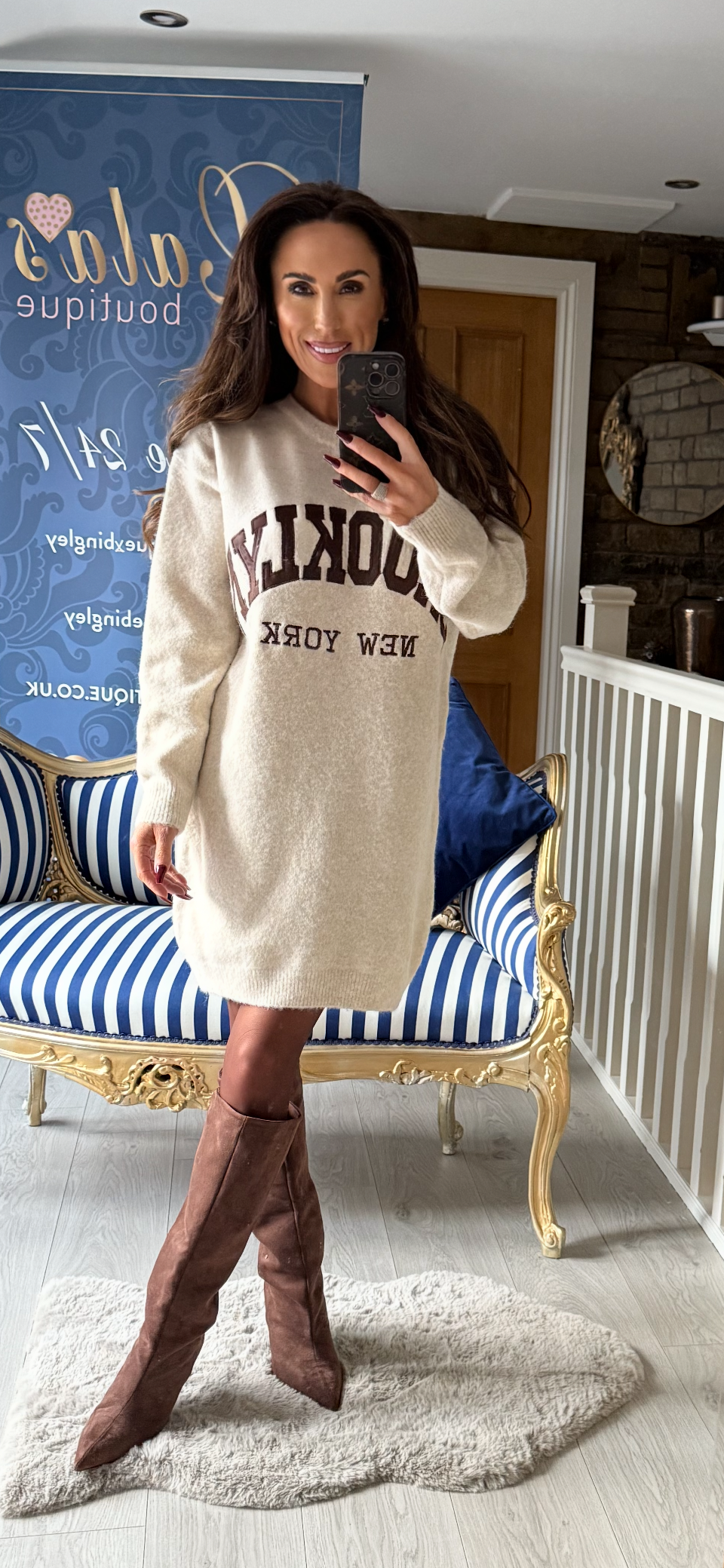 BROOKLYN JUMPER DRESS