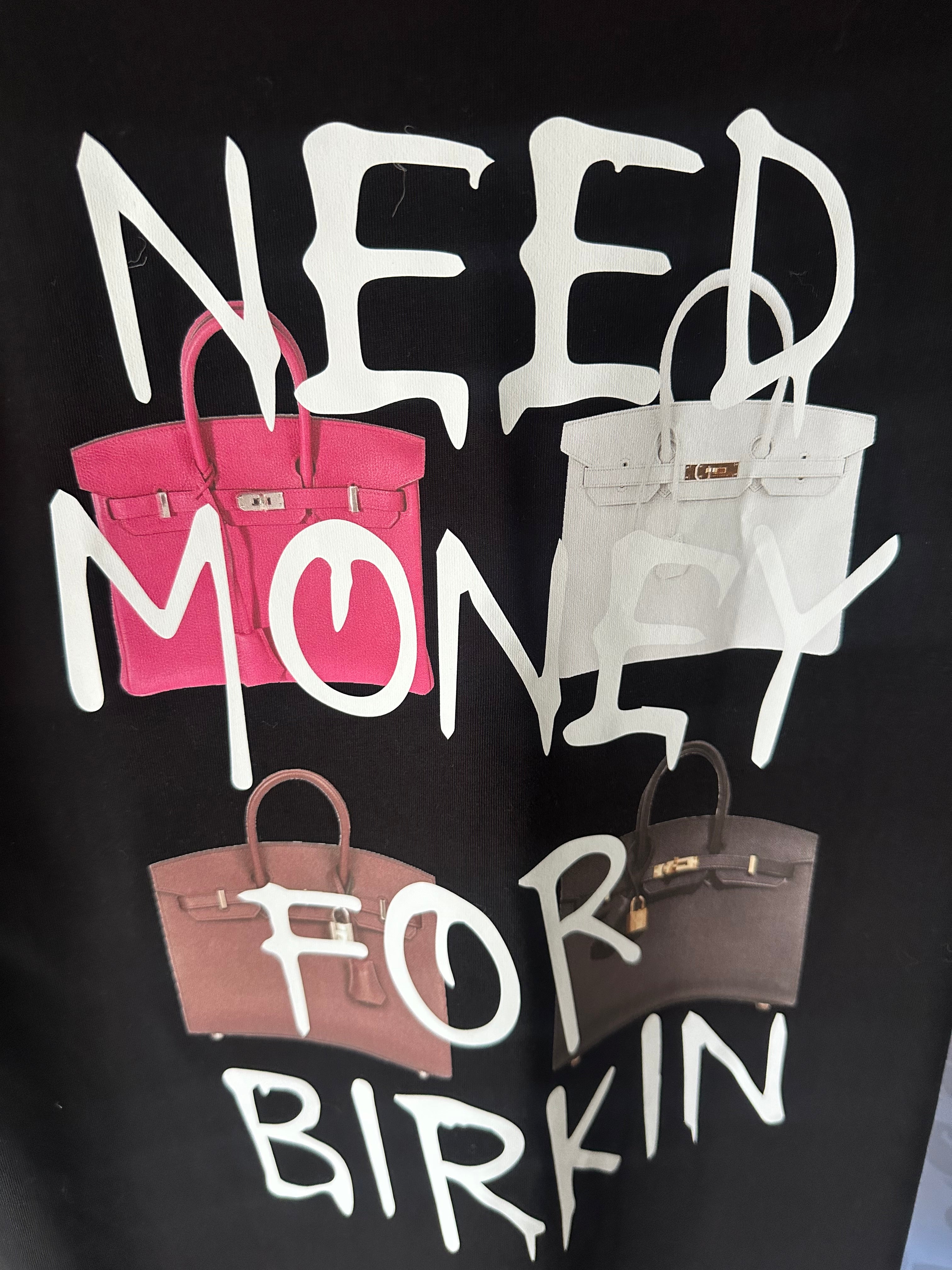 BLACK BIRKIN T-SHIRT