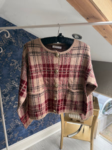 TARTAN CARDIGAN