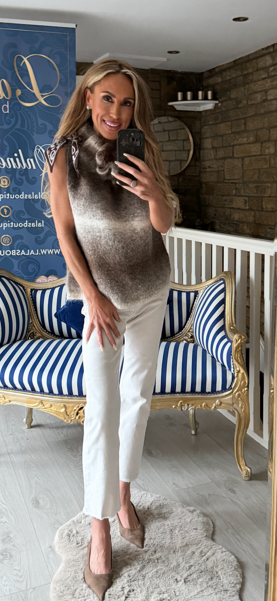 FRILL PAISLEY JUMPER