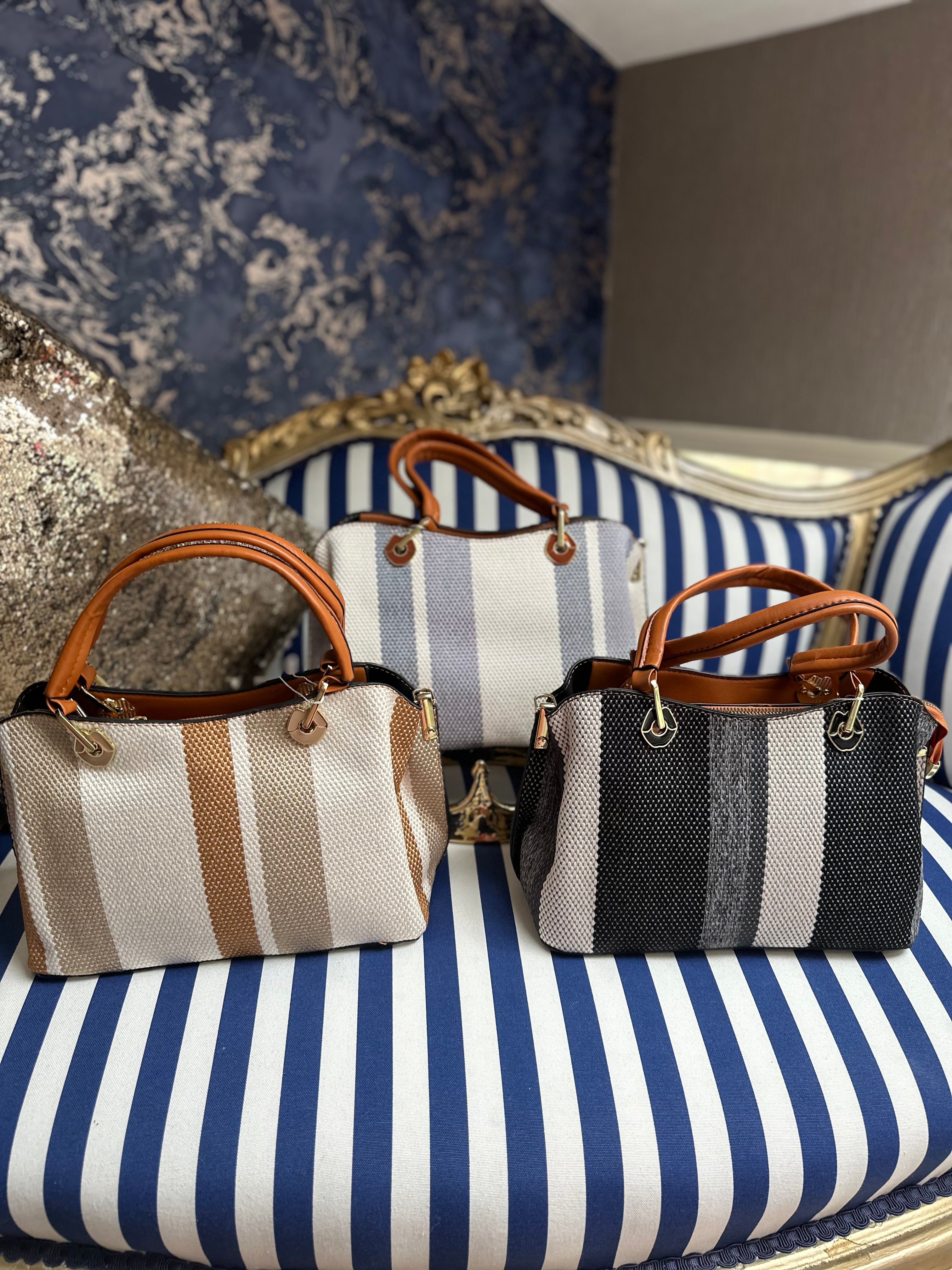 WEAVE STRIPE BAG