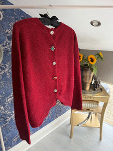 RED JEWEL BACK JUMPER