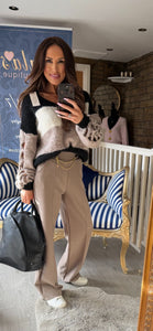 MUSHROOM CHAIN BELT JOGGER