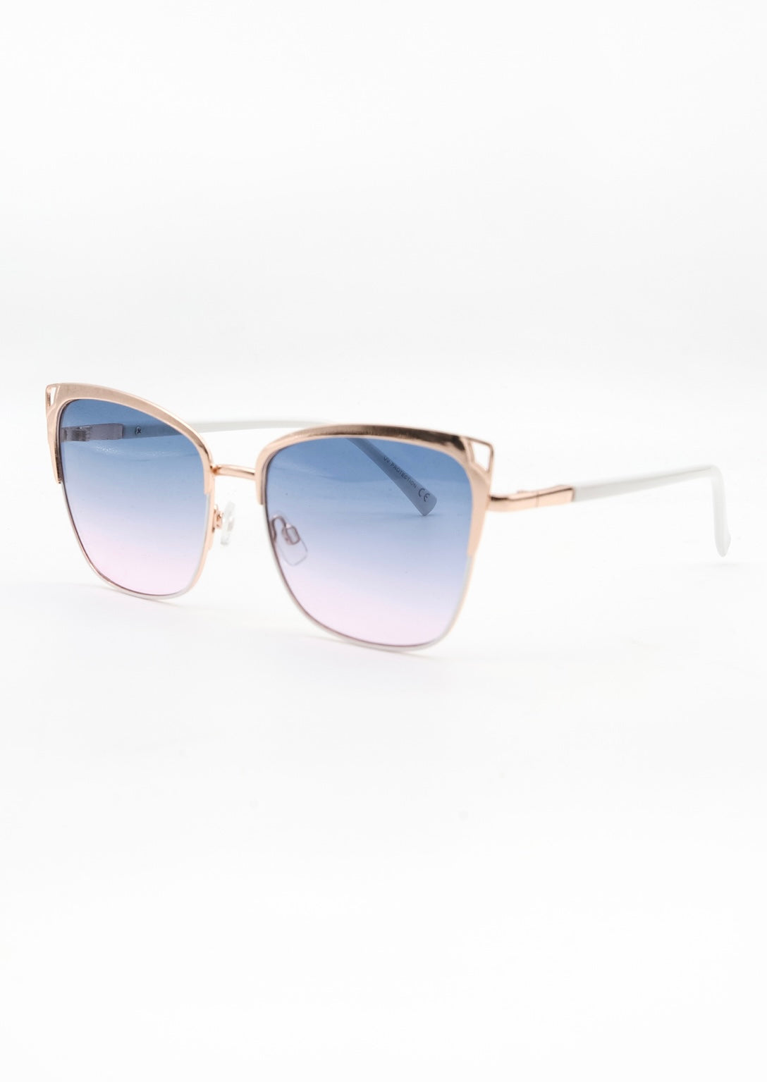 CUT OUT CAT EYE SUNGLASSES