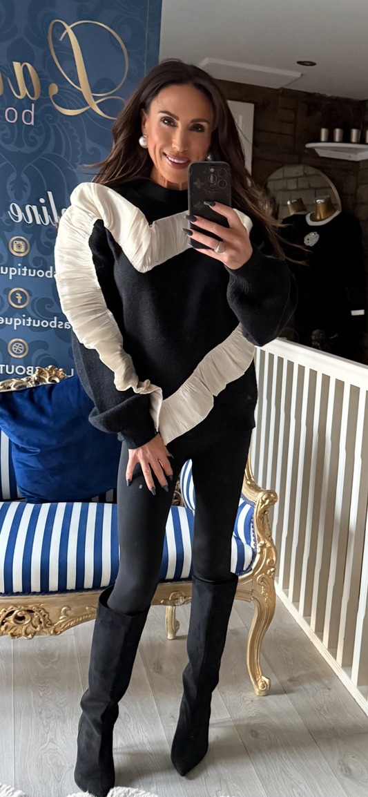OYSTER SATIN JUMPER