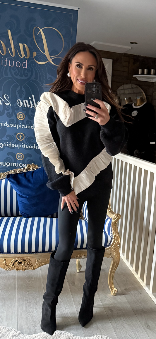OYSTER SATIN JUMPER