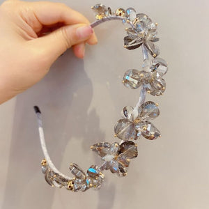 CRYSTAL GREY HAIRBAND