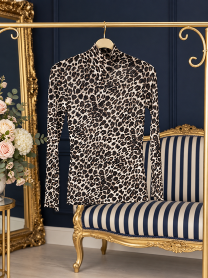 ANIMAL CASHMERE POLO NECK BASE LAYER