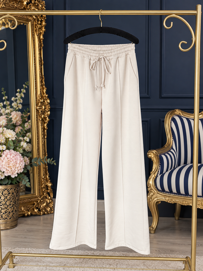 CREAM LOUNGE PANTS