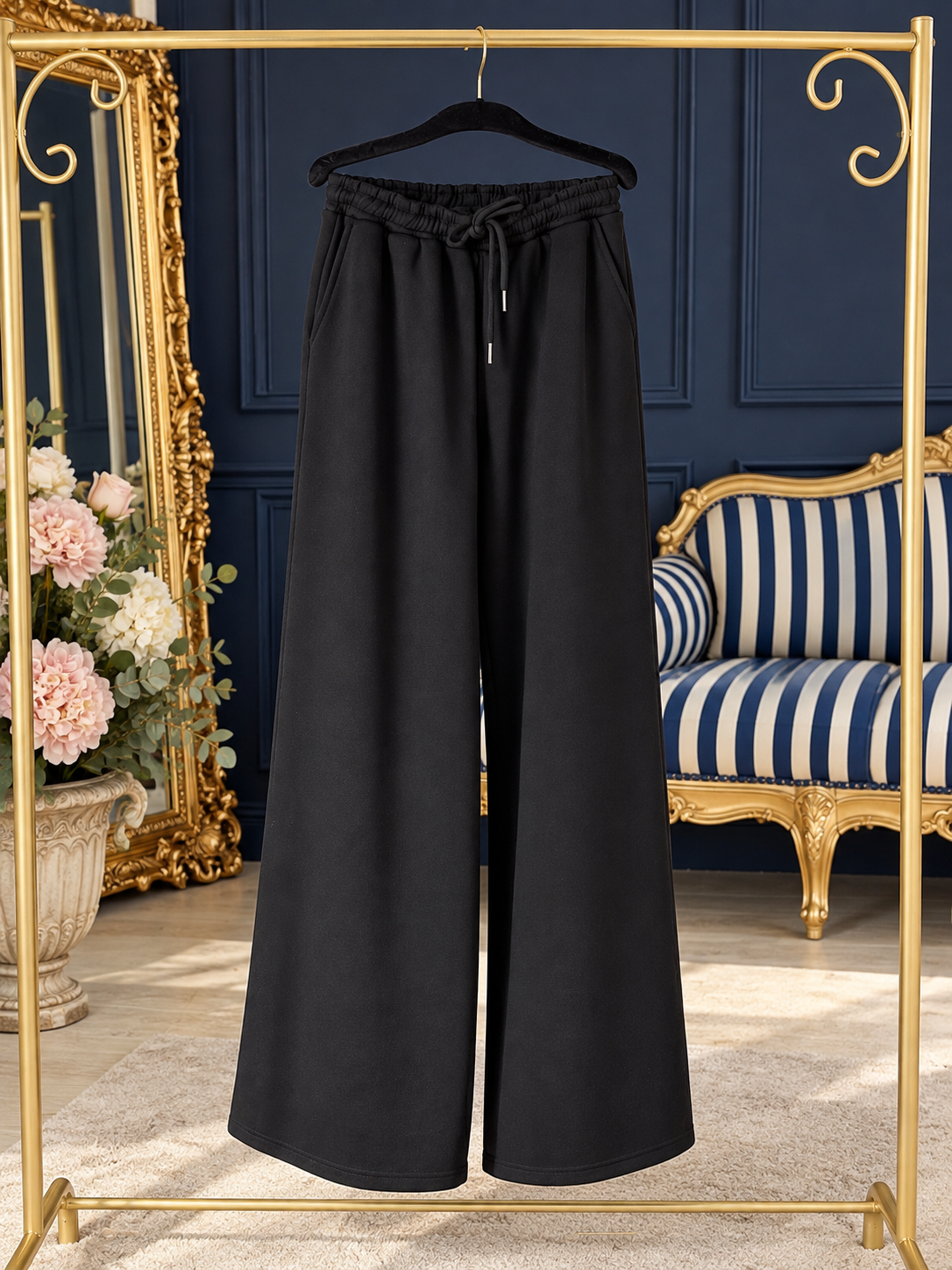 BLACK PREMIUM JOGGING BOTTOMS