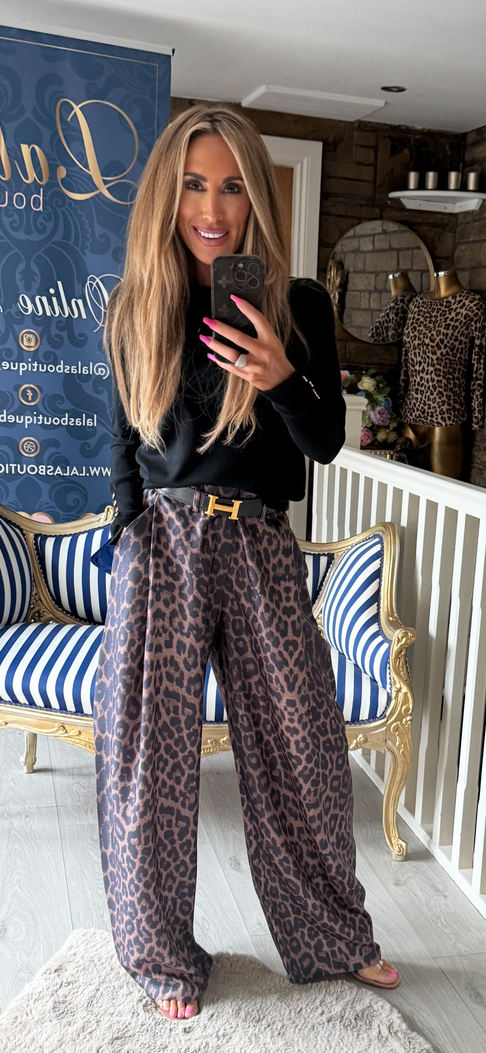 TAILORED ANIMAL BARREL TROUSERS