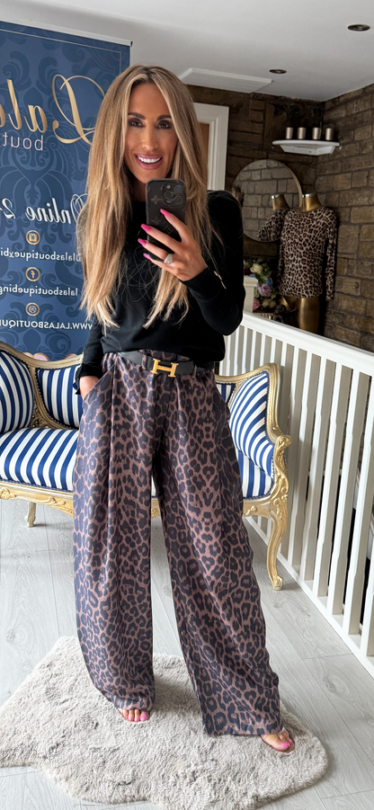 TAILORED ANIMAL BARREL TROUSERS