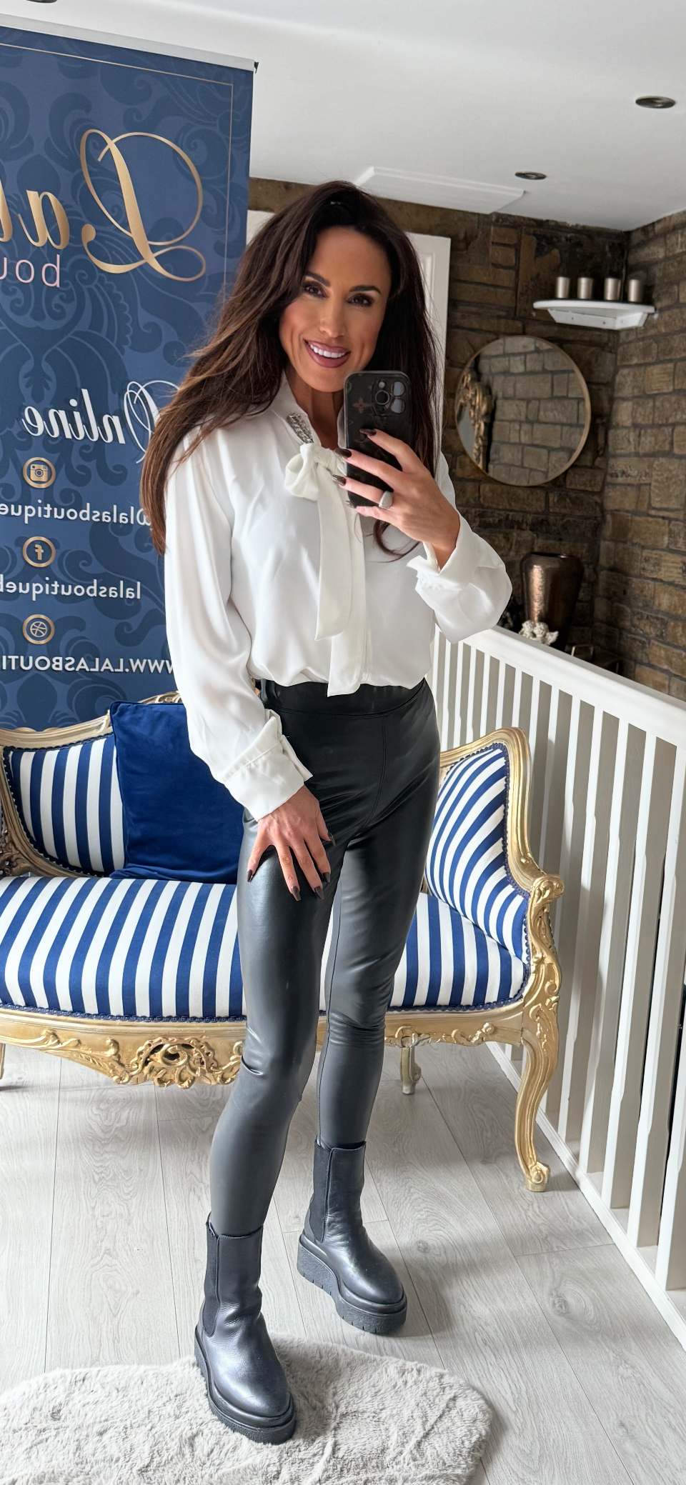 CREAM DIAMANTÉ LEAF CHIFFON BLOUSE