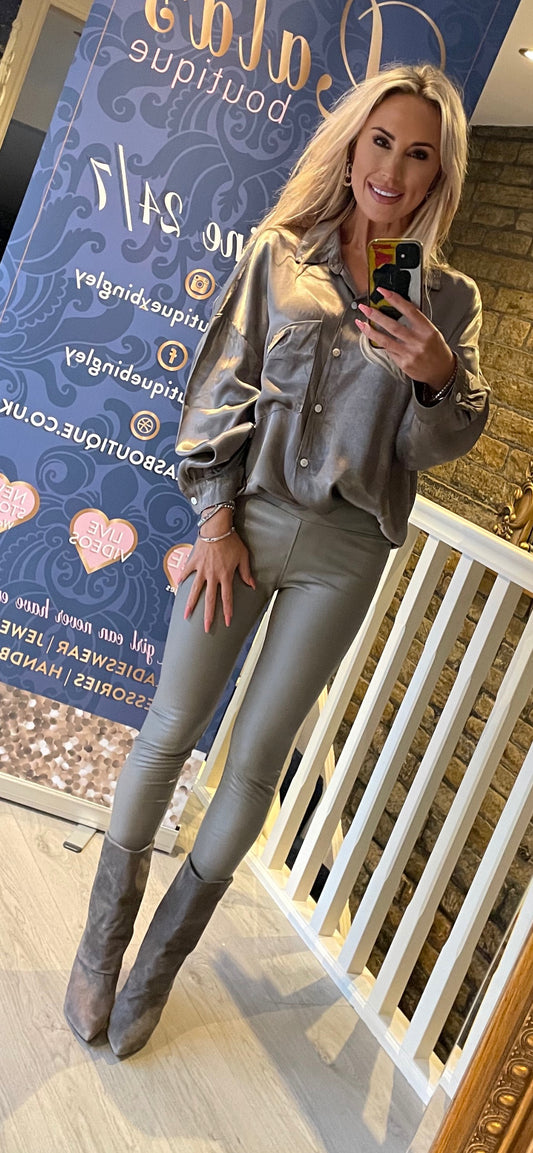 PUTTY PU LEGGINGS