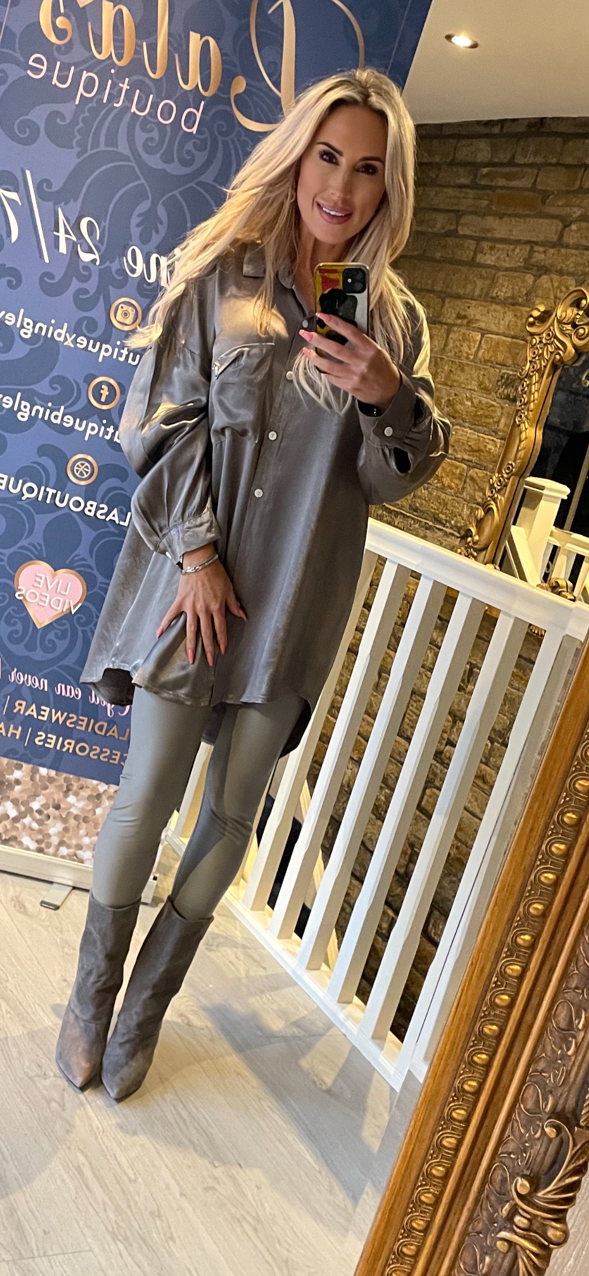 PUTTY PU LEGGINGS